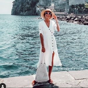 Zara Dresses - ZARA button down midi dress Zara Dresses - ZARA button down midi dress